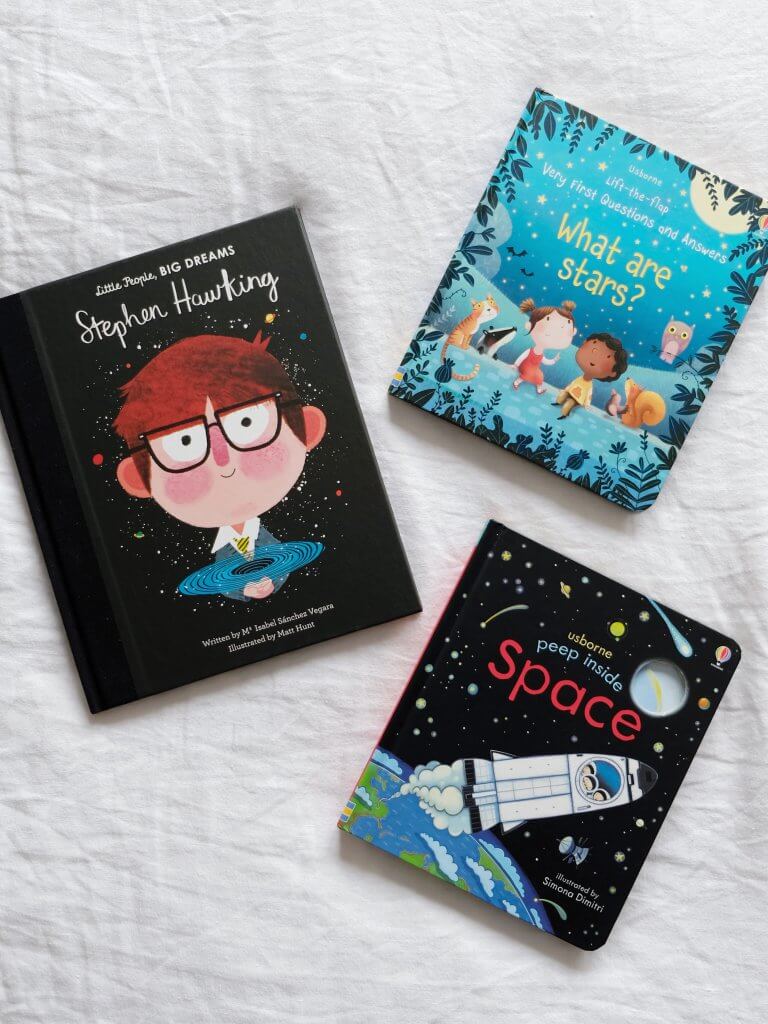 Books about space for preschoolers