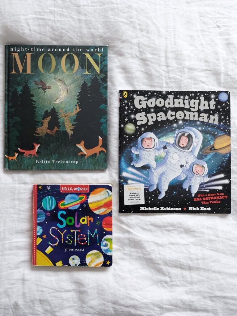 Books about space for toddlers